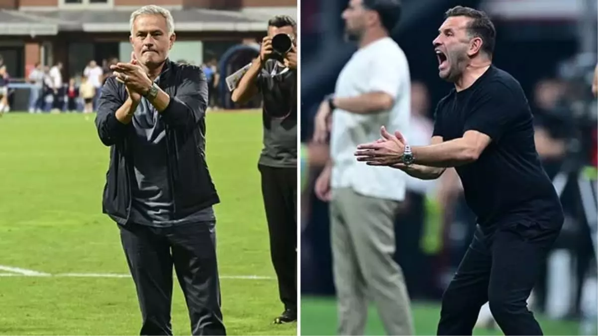 Basın toplantısına damga vurdu! Jose Mourinho’dan derbi öncesi Okan Buruk için bomba sözler