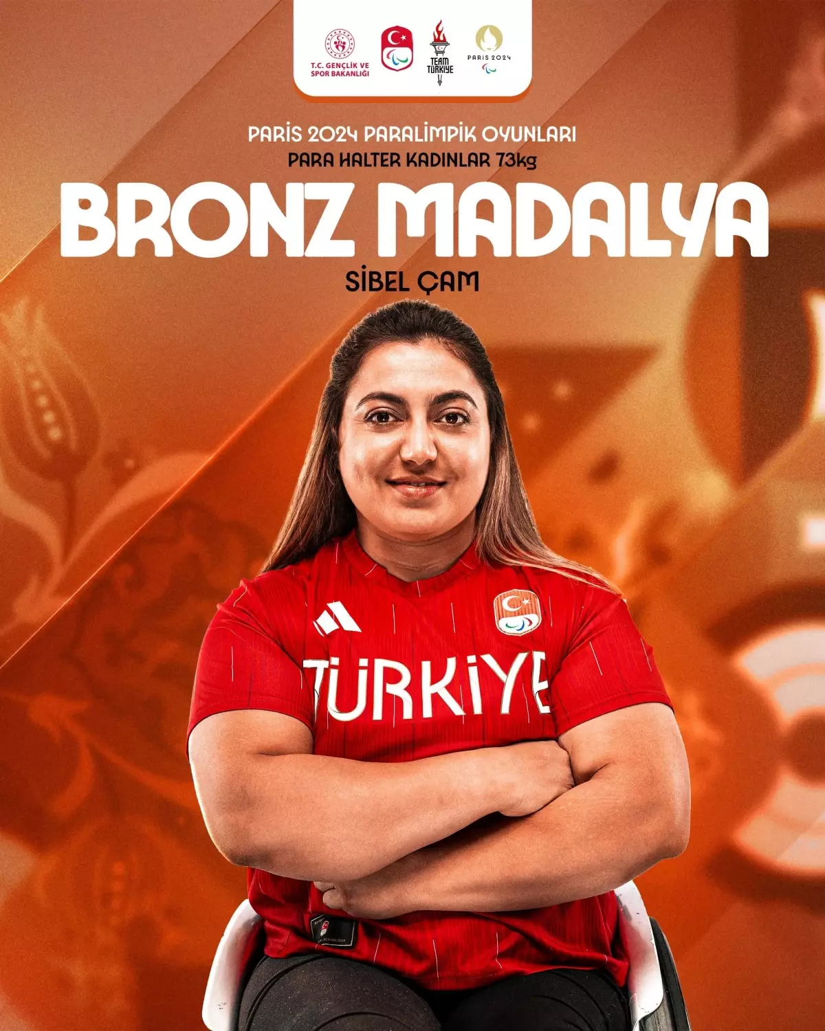 Sibel Çam, Paralimpik Oyunlar’da Bronz Madalya Kazandı