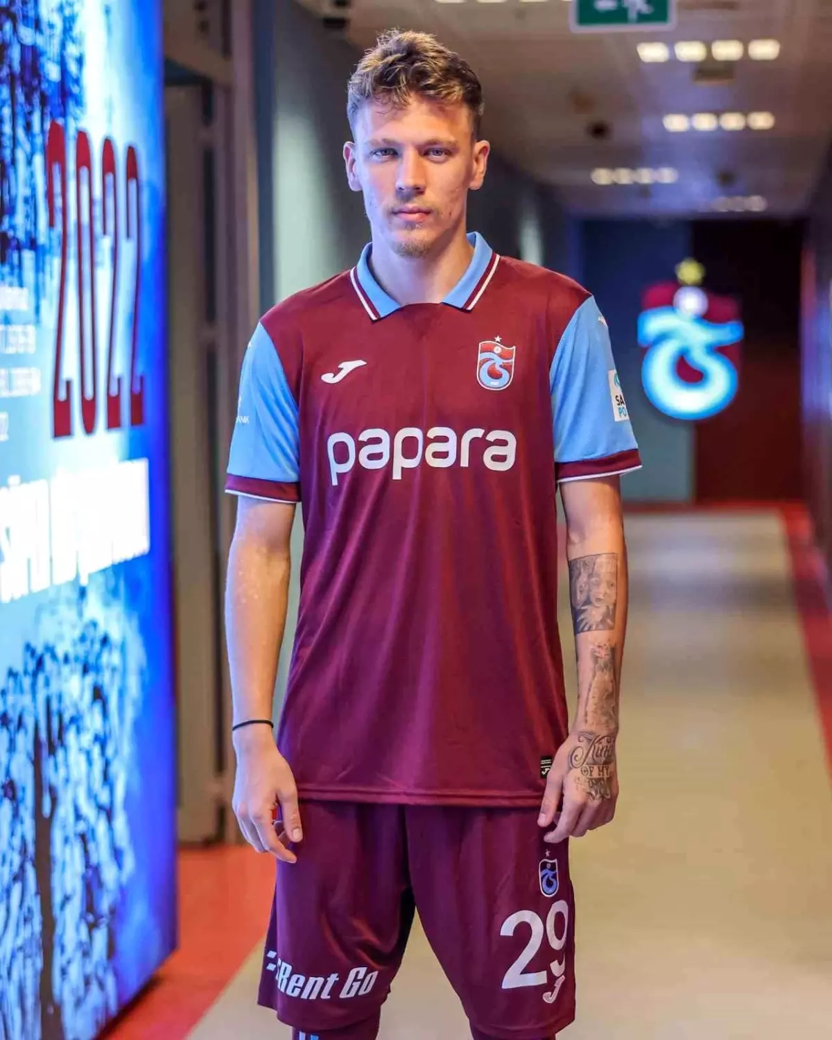 Trabzonspor’un Yeni Transferleri Forma Giydi